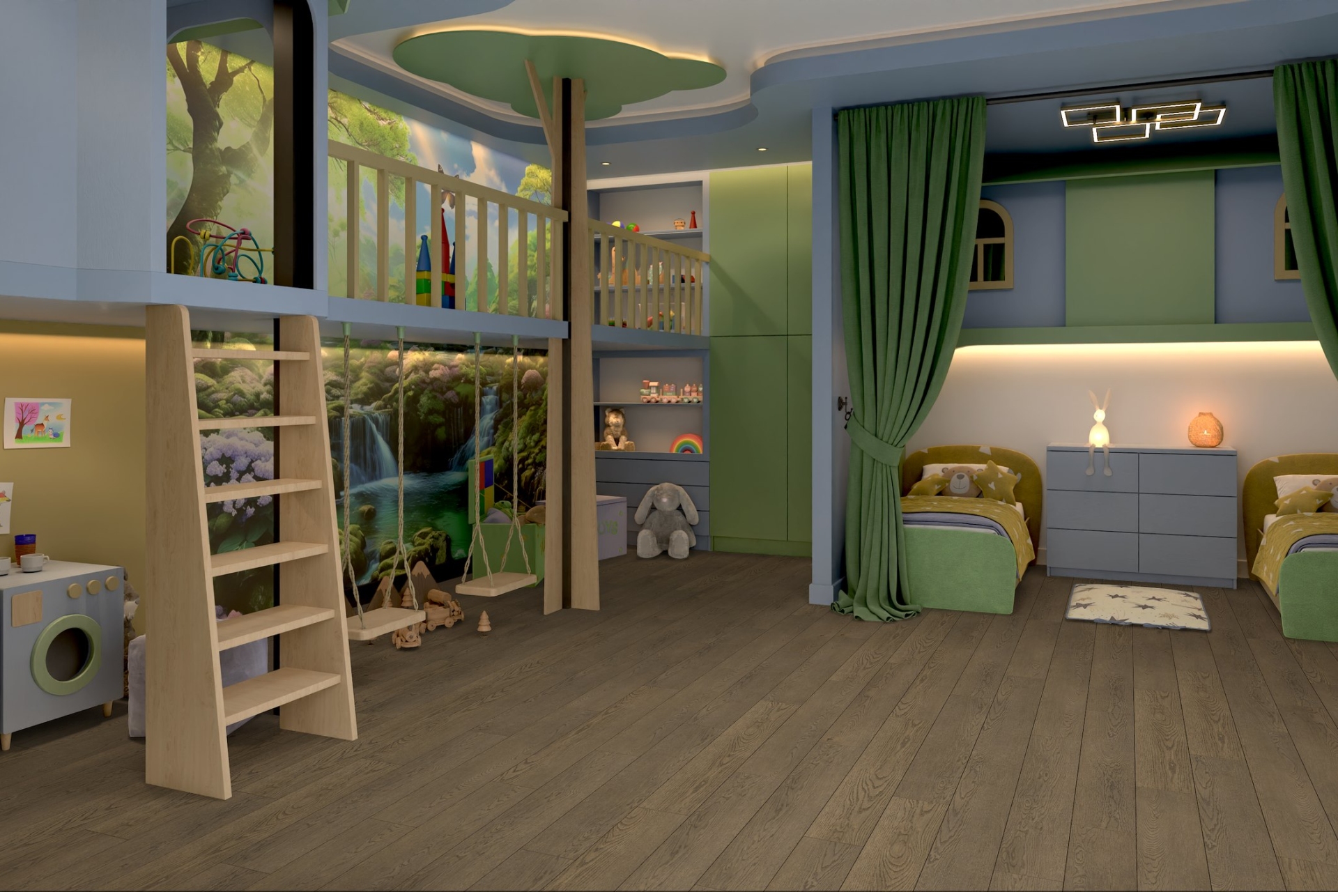 SPC ламинат «Damy Floor» Дуб Мокко (1220*180*4 мм) — купить в Березовском