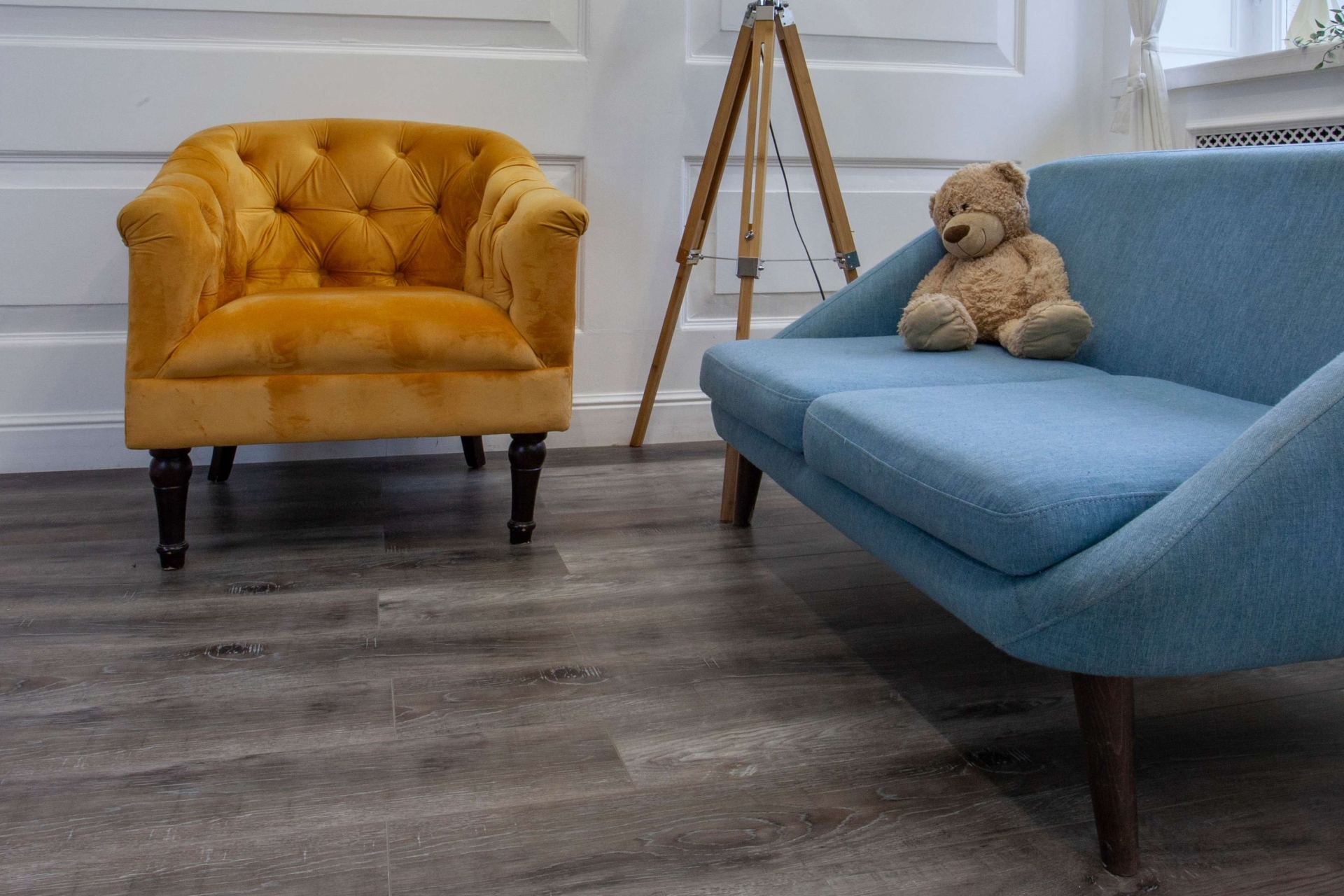 SPC ламинат «Damy Floor» Дуб Рустикальный Черный (1220*180*4 мм) — купить в Березовском