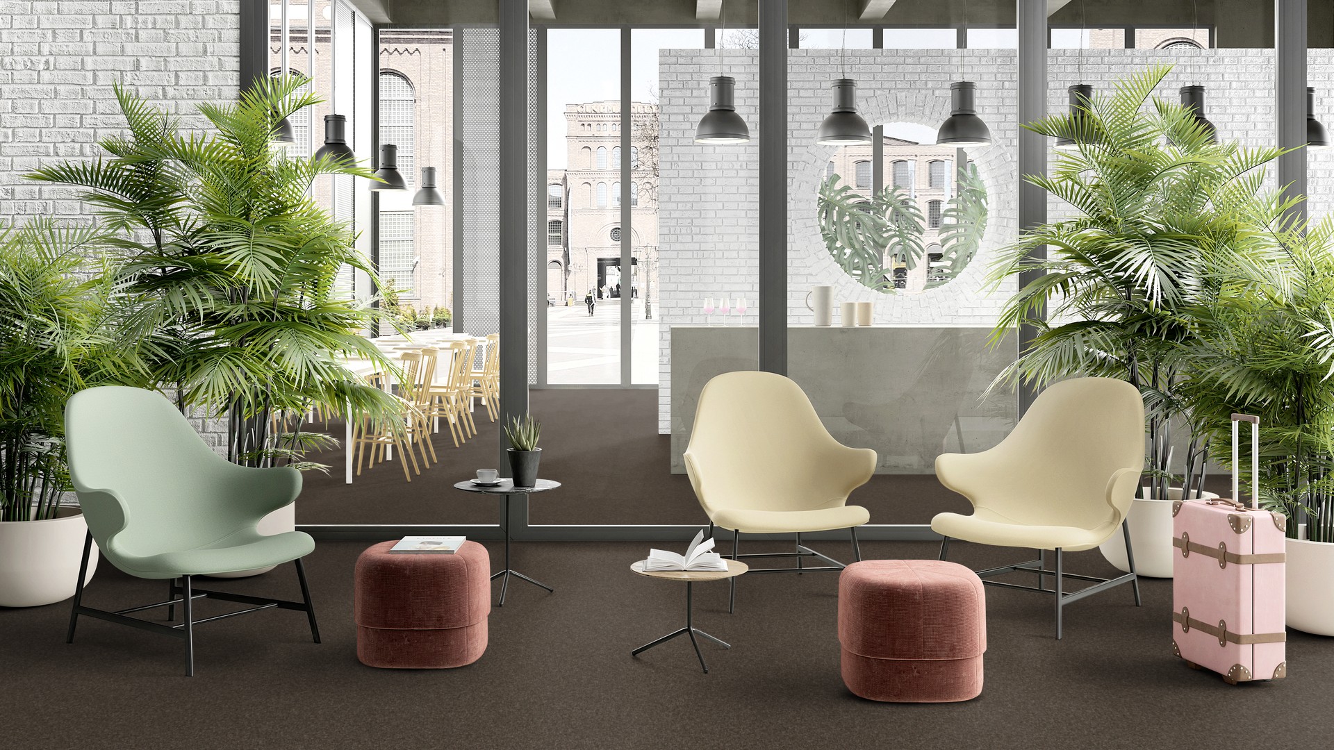 Ковровая плитка Medusa Tile 43 (500*500*5 мм) — купить в Березовском